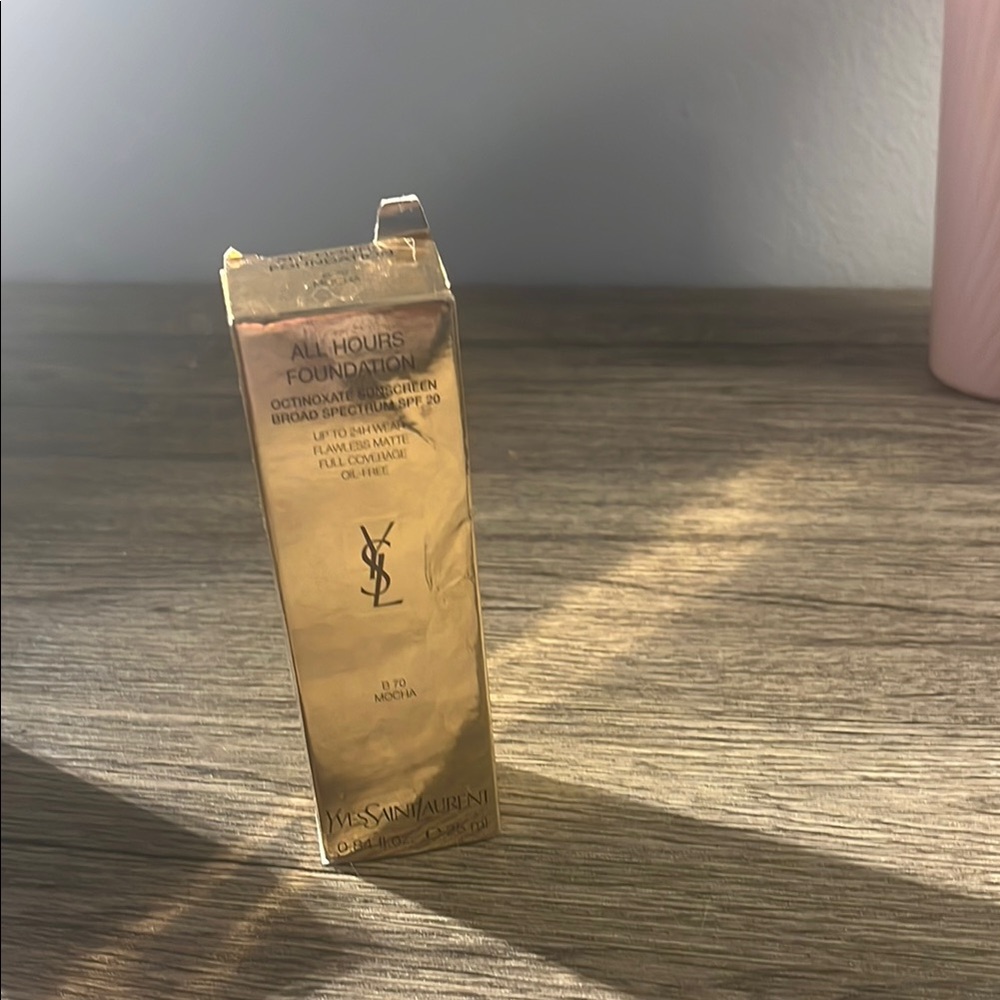 Yves Saint Laurent All Hours Foundation in Gold Box